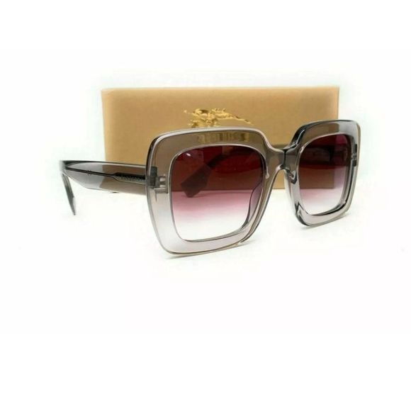 Burberry Women\'s Transparent Grey Sunglasses!